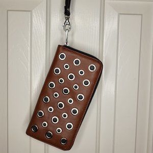 Fossil Sydney Zip Clutch Wristlet Wallet